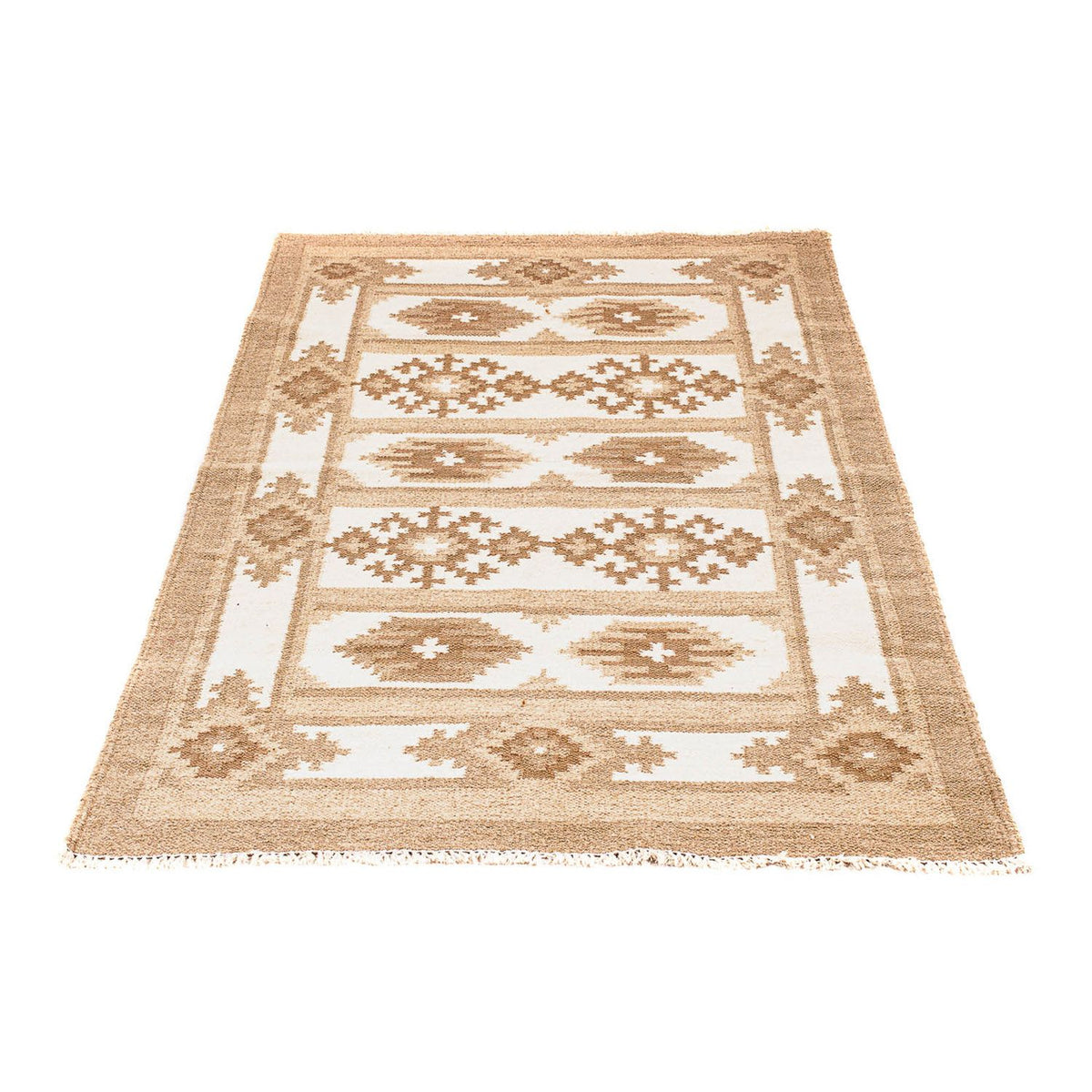 Kelim Rug - Trendy - 149 x 92 cm - beige