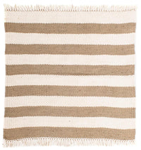 Kelim Rug - Trendy square  - 68 x 64 cm - beige