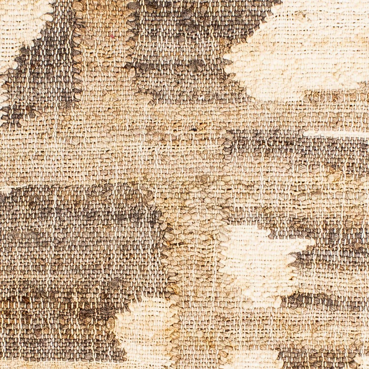 Kelim Rug - Trendy square  - 62 x 61 cm - light brown