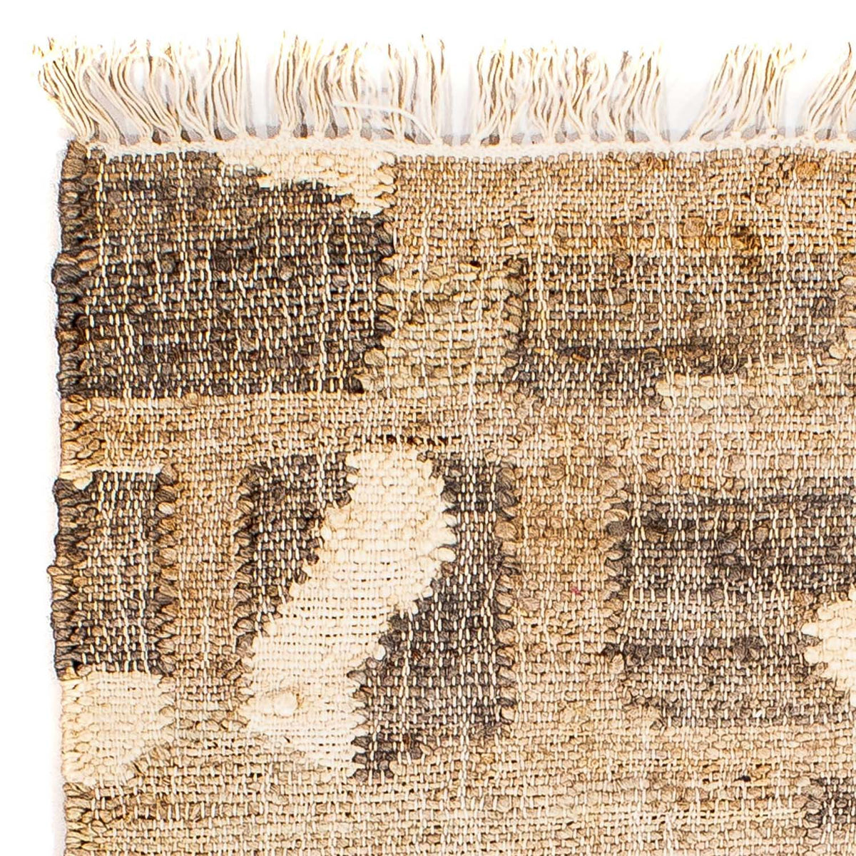 Kelim Rug - Trendy square  - 62 x 61 cm - light brown