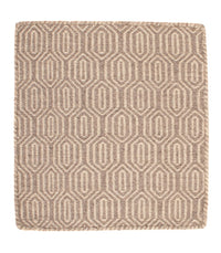 Kelim Rug - Trendy square  - 46 x 45 cm - light brown