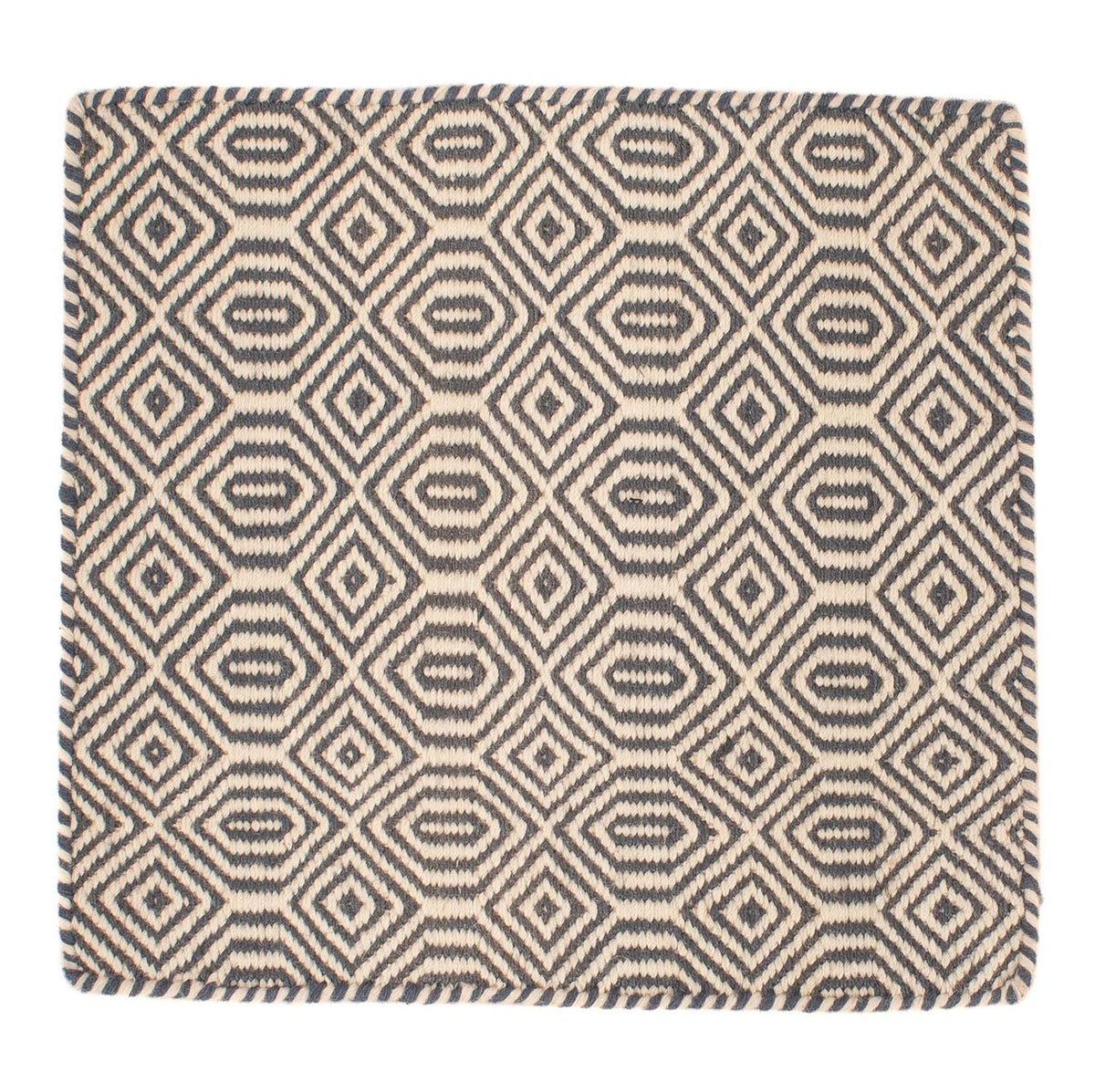 Kelim Rug - Trendy square  - 47 x 44 cm - multicolored