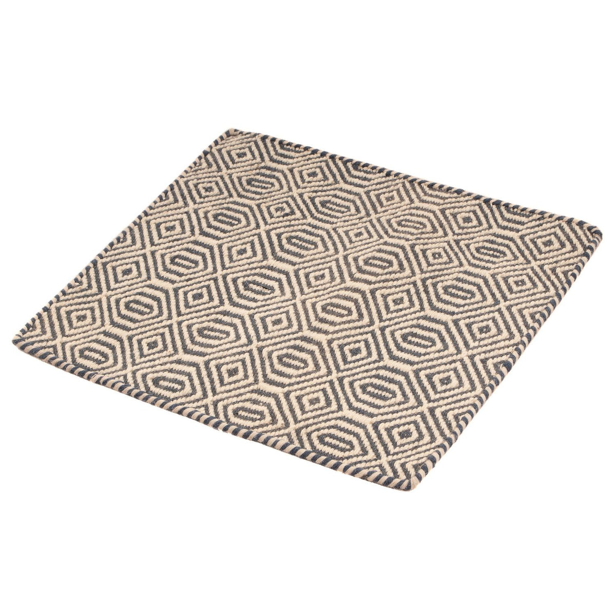 Kelim Rug - Trendy square  - 47 x 44 cm - multicolored