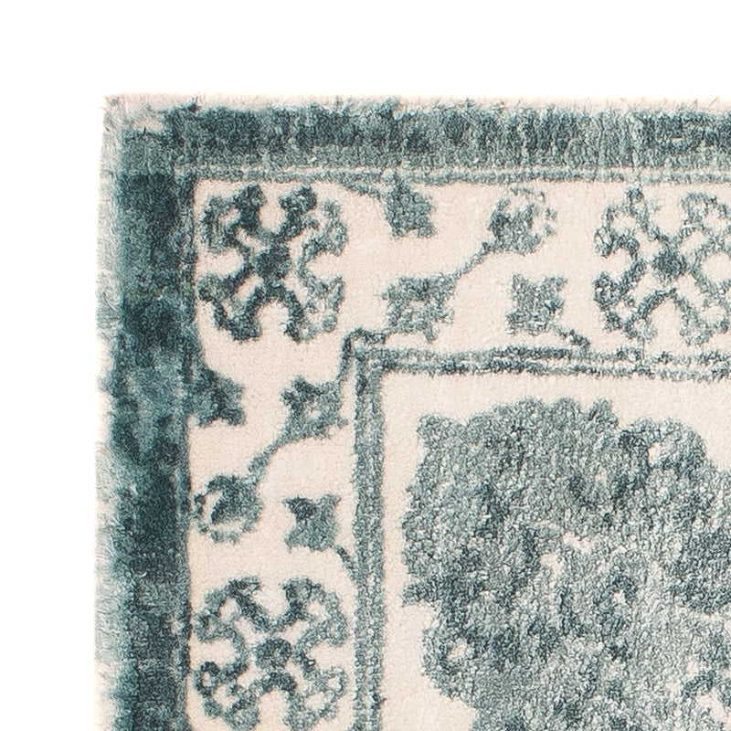 Viscose Rug square  - 55 x 50 cm - beige