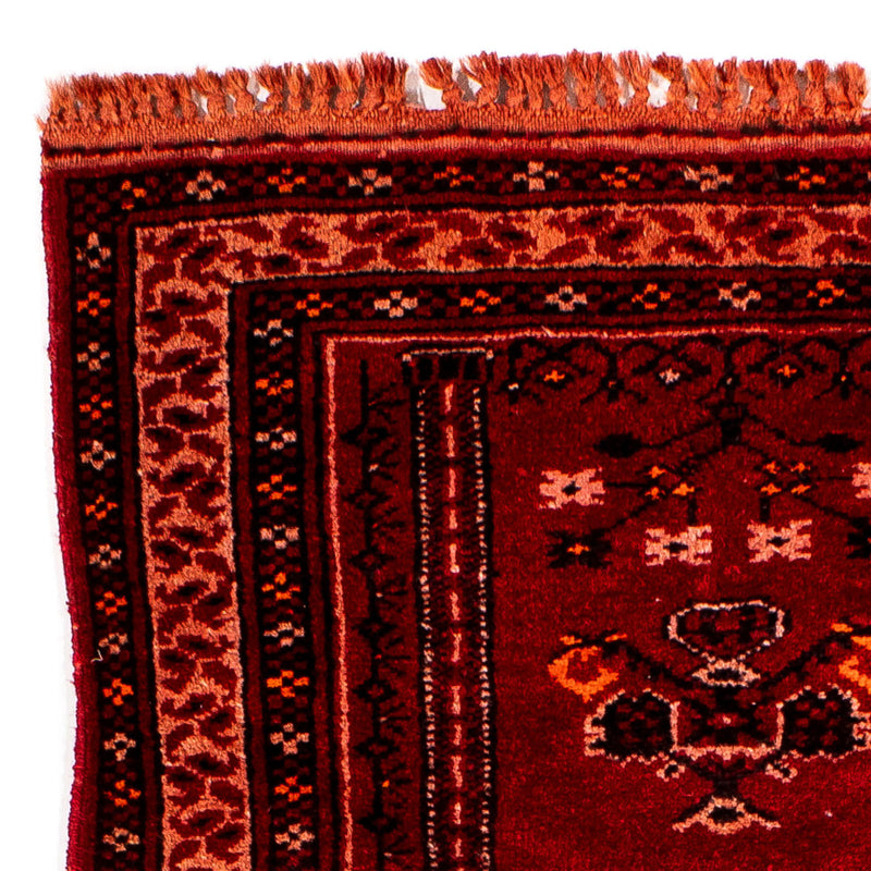 Pakistani Rug - 115 x 64 cm - dark red