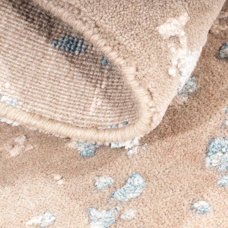 Designer Rug - 88 x 63 cm - light brown