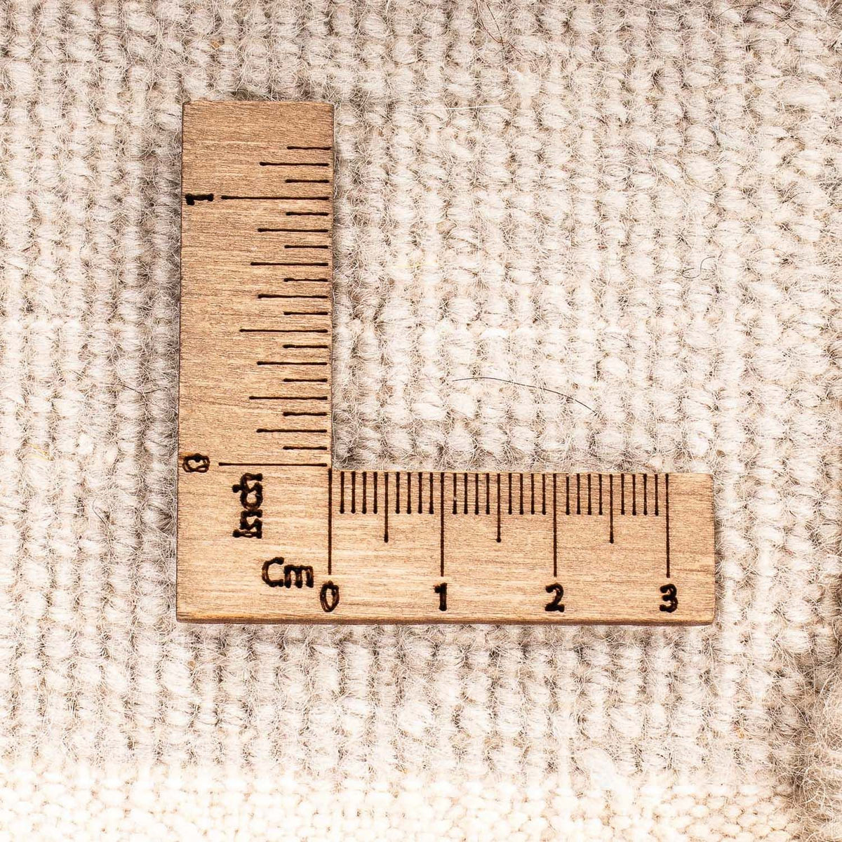 Designer Rug - 88 x 63 cm - light brown