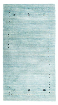 Gabbeh Rug - Loribaft Indus - 140 x 70 cm - light blue