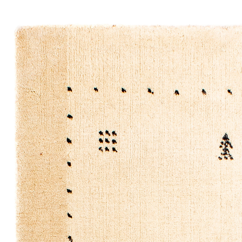 Gabbeh Rug - Loribaft Indus - 93 x 63 cm - beige
