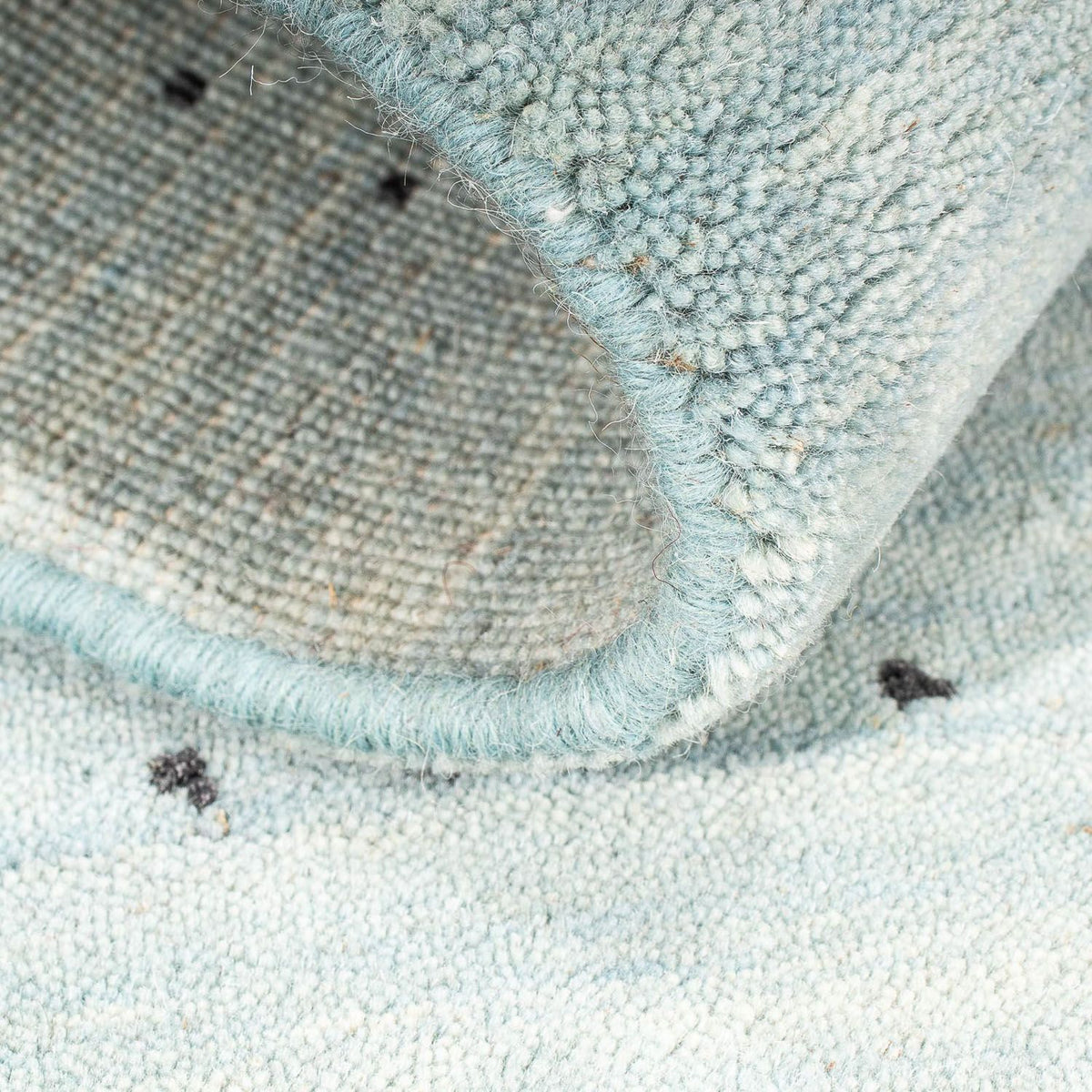 Gabbeh Rug - Loribaft Indus - 95 x 65 cm - light blue