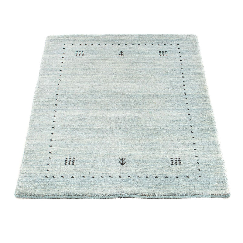 Gabbeh Rug - Loribaft Indus - 95 x 65 cm - light blue