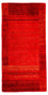 Gabbeh Rug - Loribaft Indus - 142 x 77 cm - red