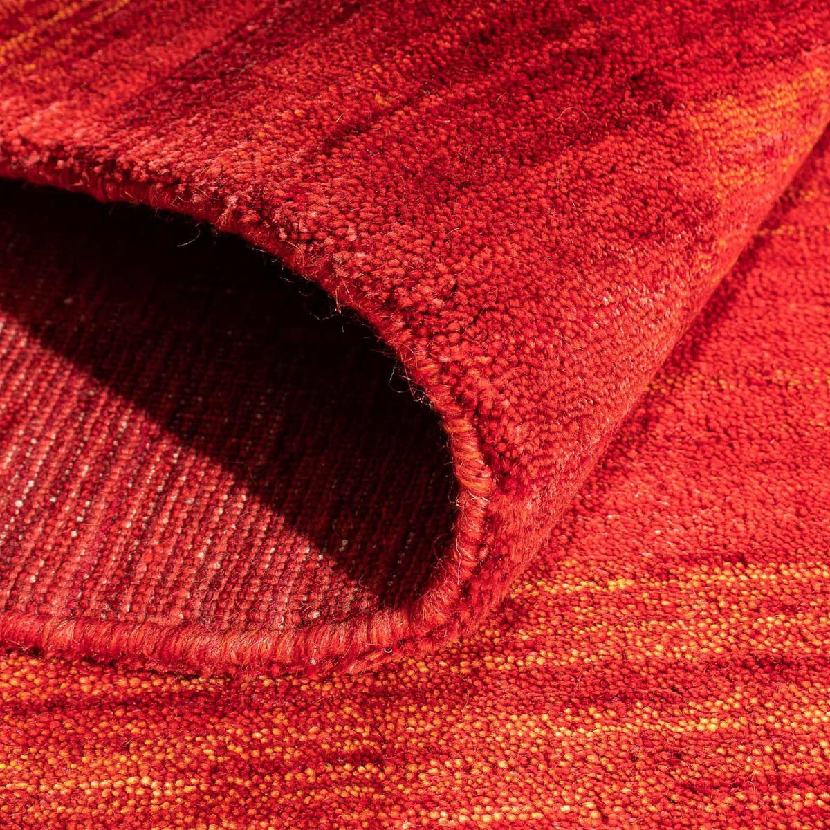 Gabbeh Rug - Loribaft Indus - 142 x 77 cm - red