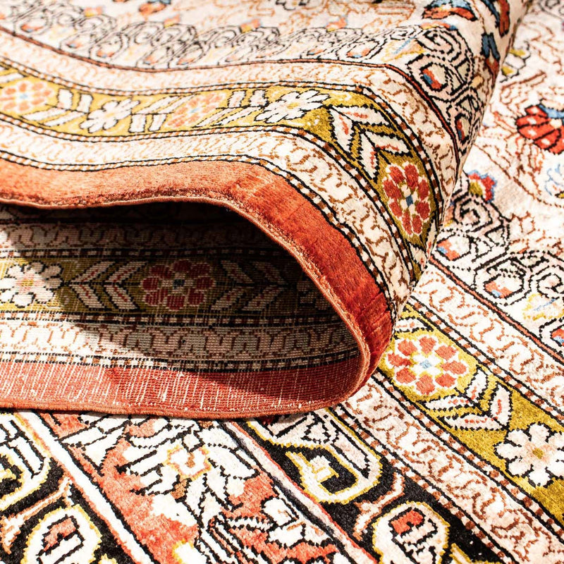 Runner Silk Rug - Chinese Silk - 272 x 71 cm - red