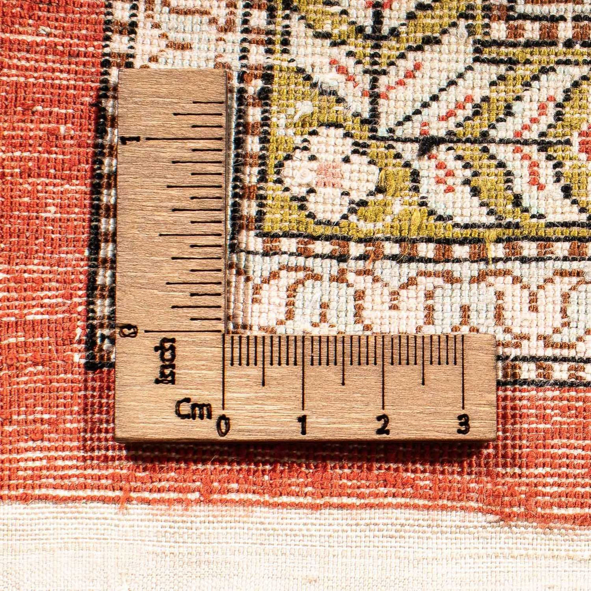 Runner Silk Rug - Chinese Silk - 272 x 71 cm - red