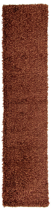 Runner High-Pile Rug - 295 x 66 cm - brown