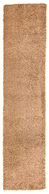 Runner High-Pile Rug - 310 x 65 cm - light brown