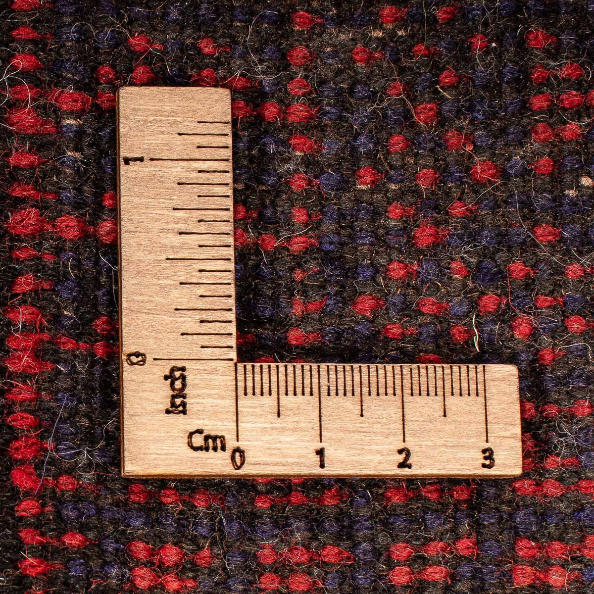 Belutsch Rug - 129 x 84 cm - dark red