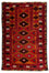 Belutsch Rug - 125 x 80 cm - dark red