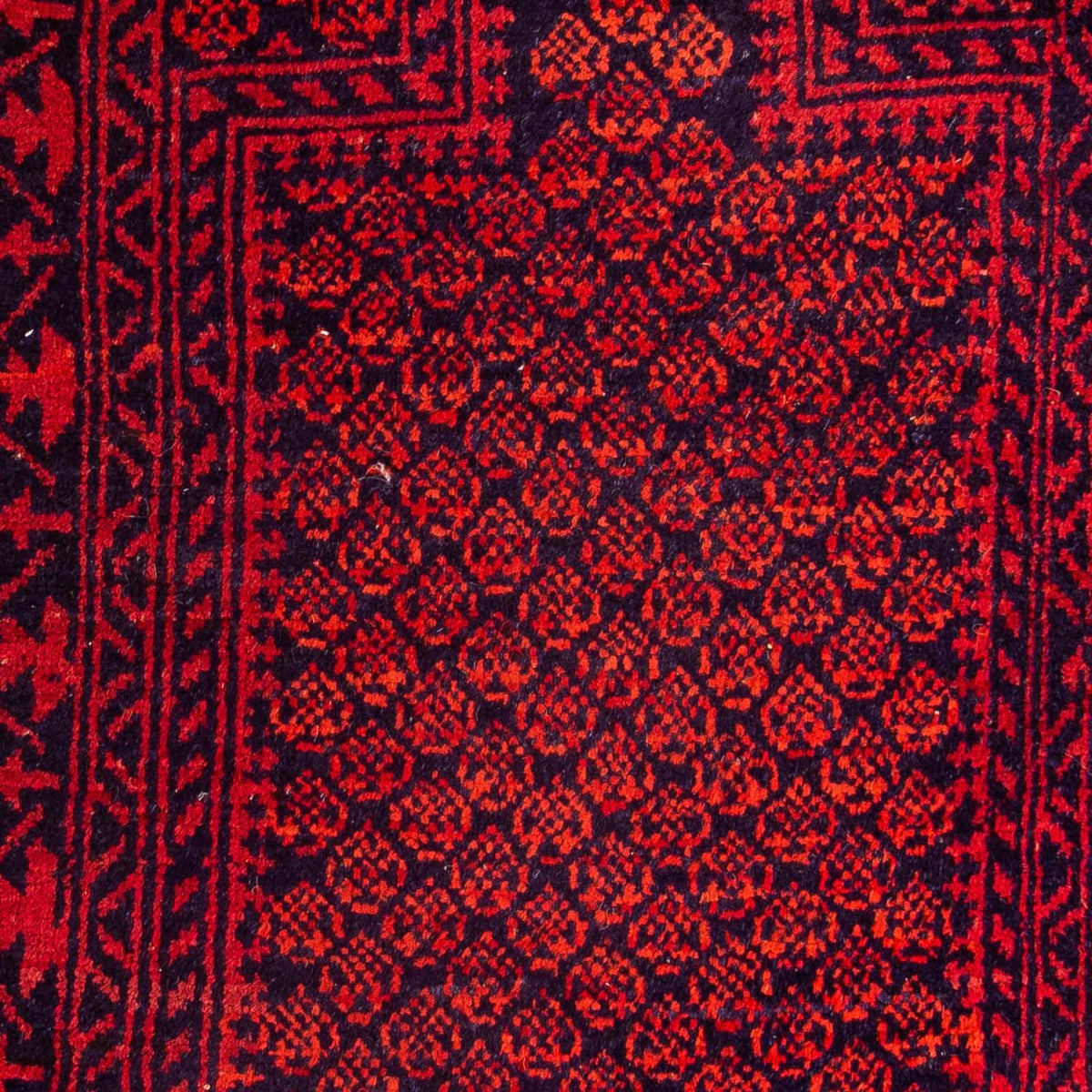 Belutsch Rug - 132 x 79 cm - dark red