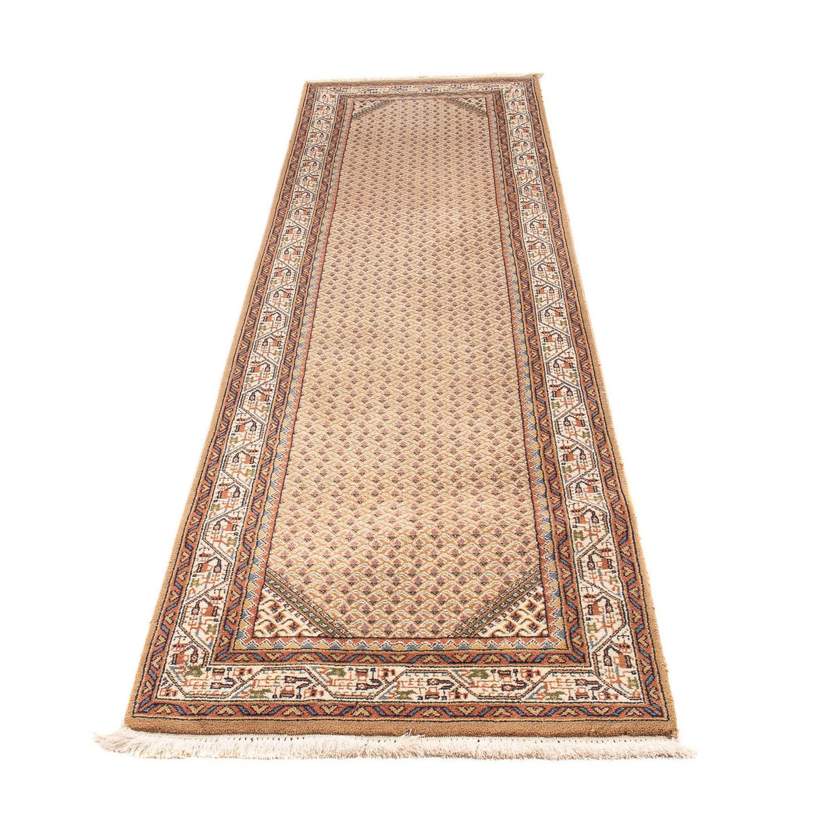Runner Oriental Rug - Mir - Indus - 284 x 70 cm - beige