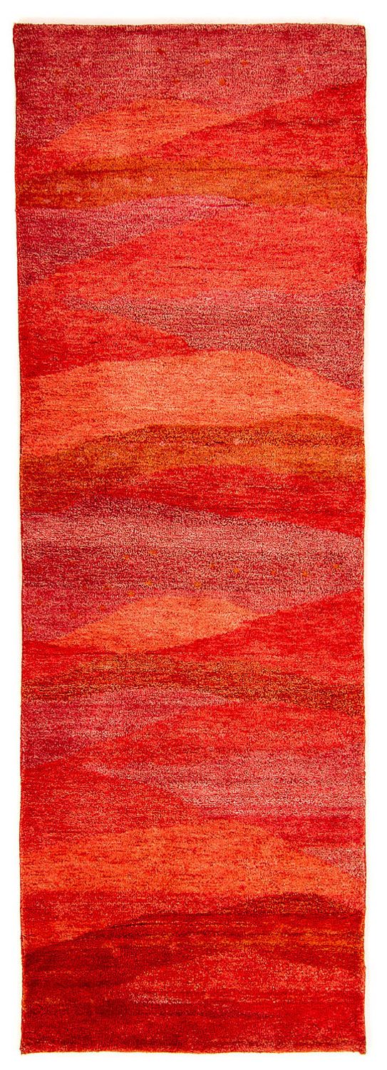 Runner Gabbeh Rug - Indus - 197 x 77 cm - red