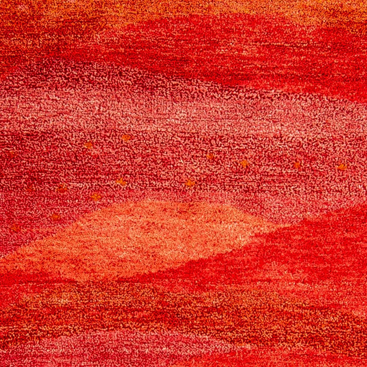 Runner Gabbeh Rug - Indus - 197 x 77 cm - red