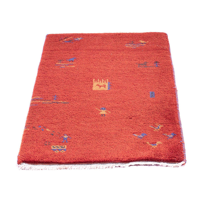 Gabbeh Rug - Indus - 90 x 60 cm - red