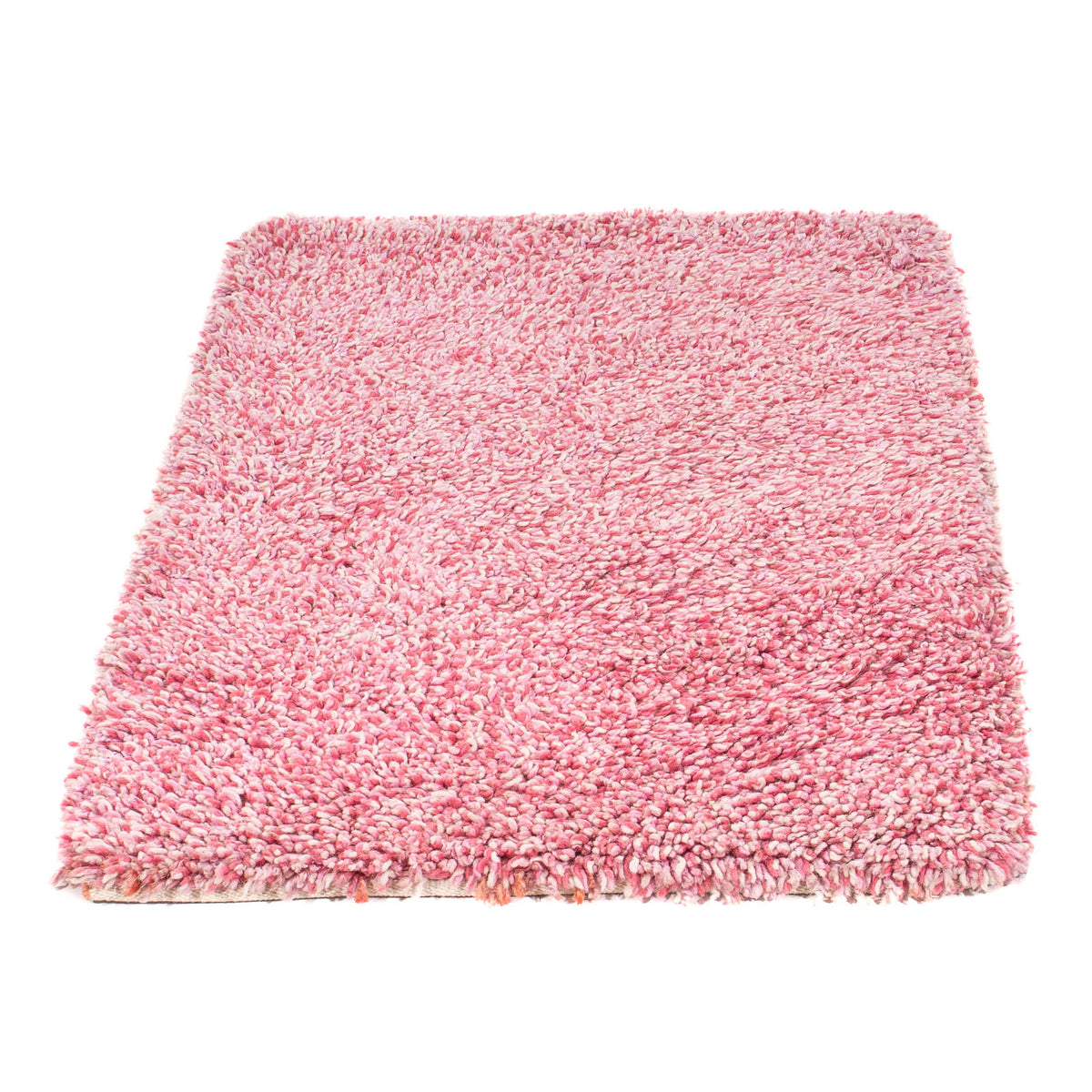 High-Pile Rug - 95 x 62 cm - rose