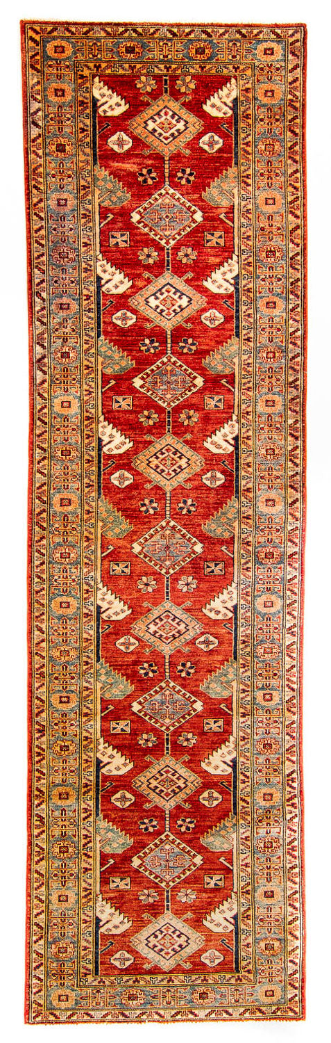 Runner Ziegler Rug - Kazak - 321 x 84 cm - red