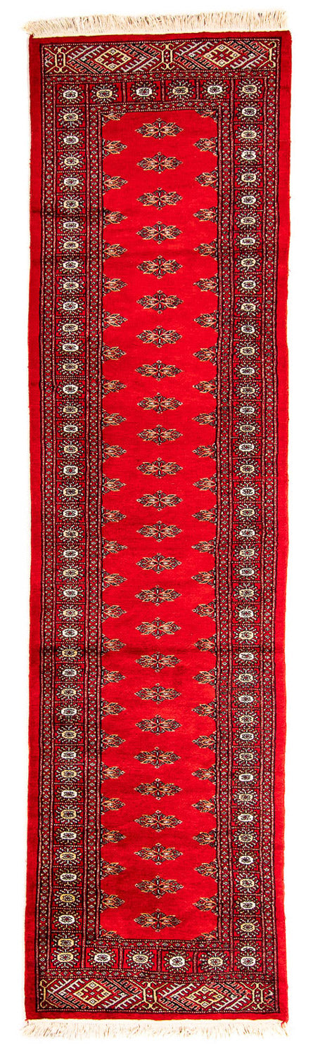 Runner Pakistani Rug - 326 x 76 cm - red