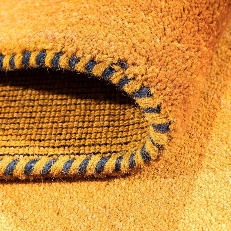 Runner Gabbeh Rug - Loribaft Perser - 395 x 80 cm - orange