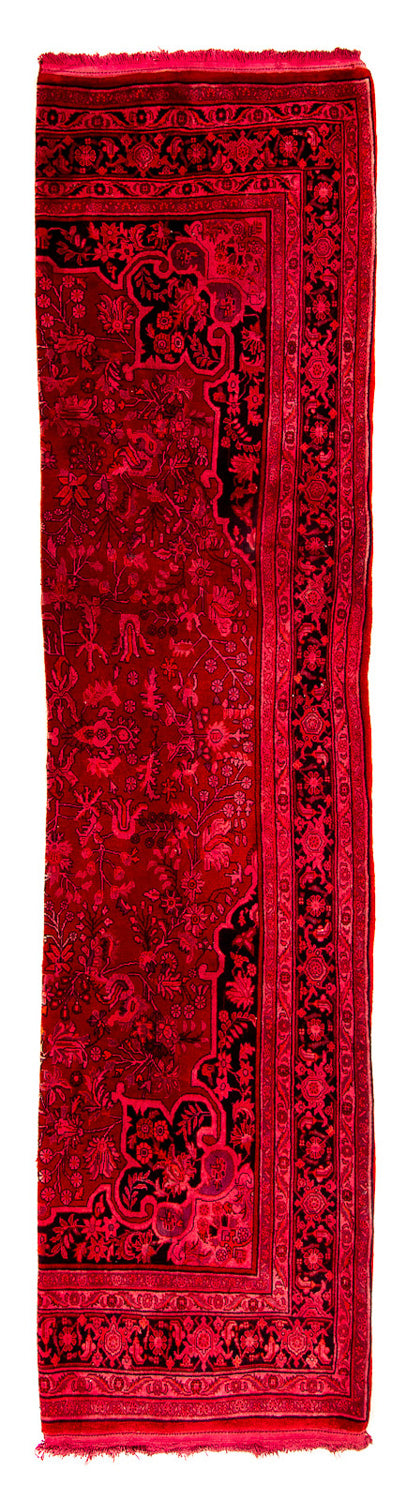 Runner Perser Rug - Bidjar - 320 x 83 cm - red