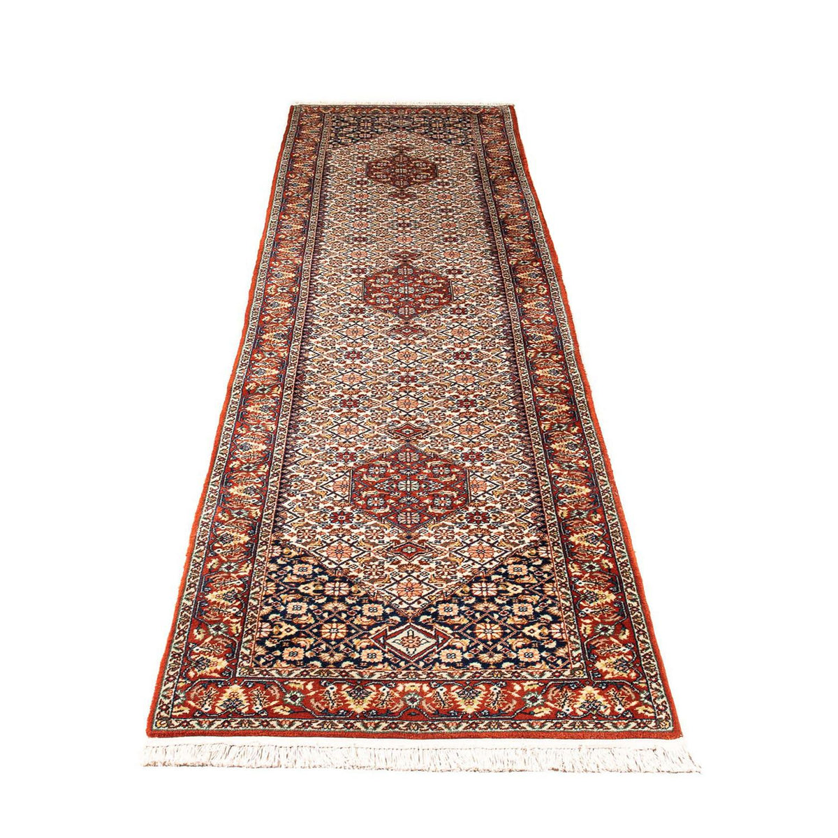 Runner Oriental Rug - Bidjar - Indus - 340 x 77 cm - beige