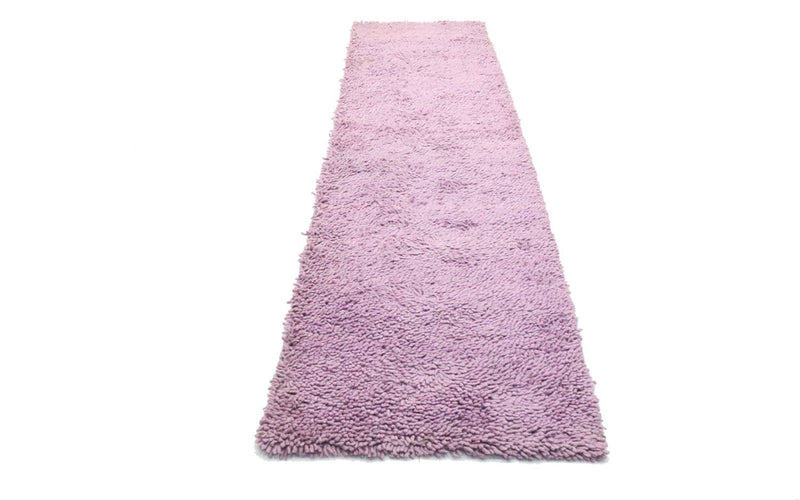 Runner High-Pile Rug - 315 x 79 cm - purple