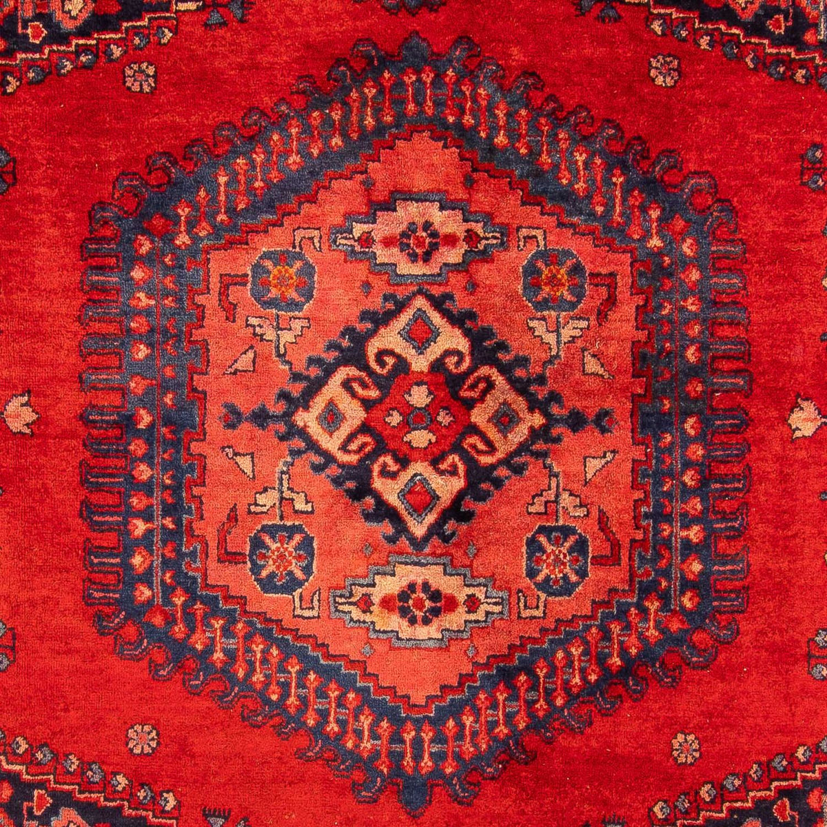 Perser Rug - Nomadic - 333 x 210 cm - dark red