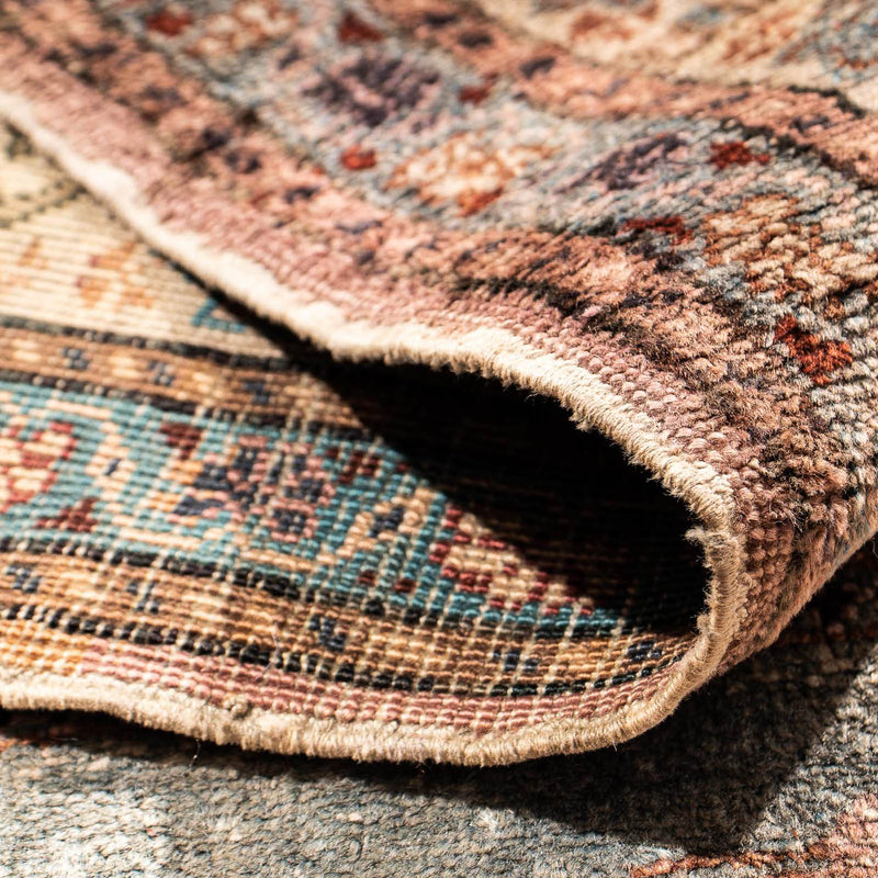 Silk Rug - Kayseri - 127 x 90 cm - multicolored