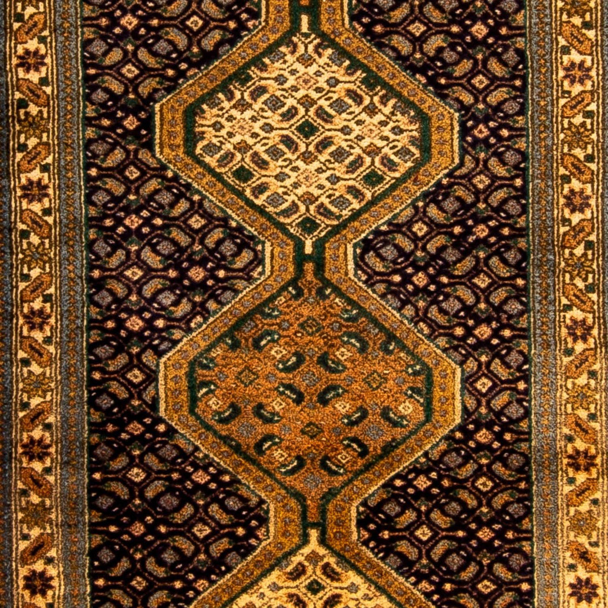 Runner Perser Rug - Nomadic - 297 x 70 cm - dark blue