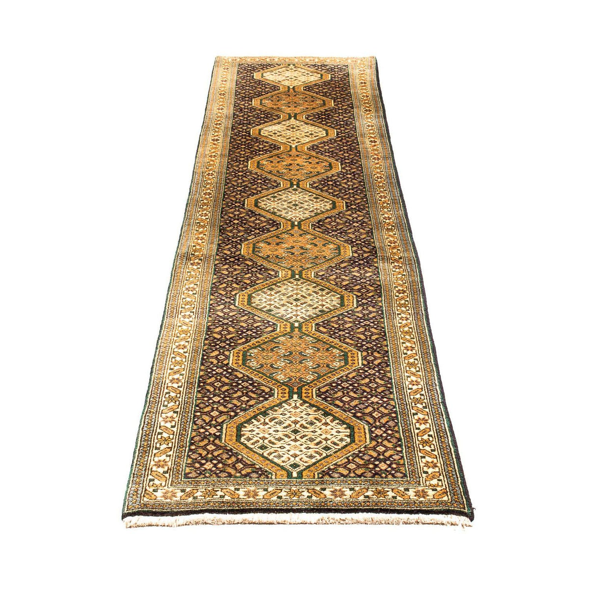 Runner Perser Rug - Nomadic - 297 x 70 cm - dark blue