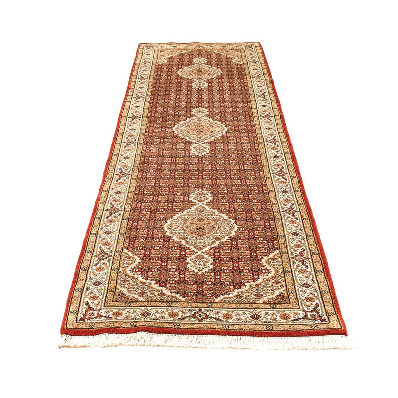 Runner Oriental Rug - Tabriz - 296 x 83 cm - dark red