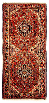 Runner Perser Rug - Bidjar - 207 x 77 cm - light red