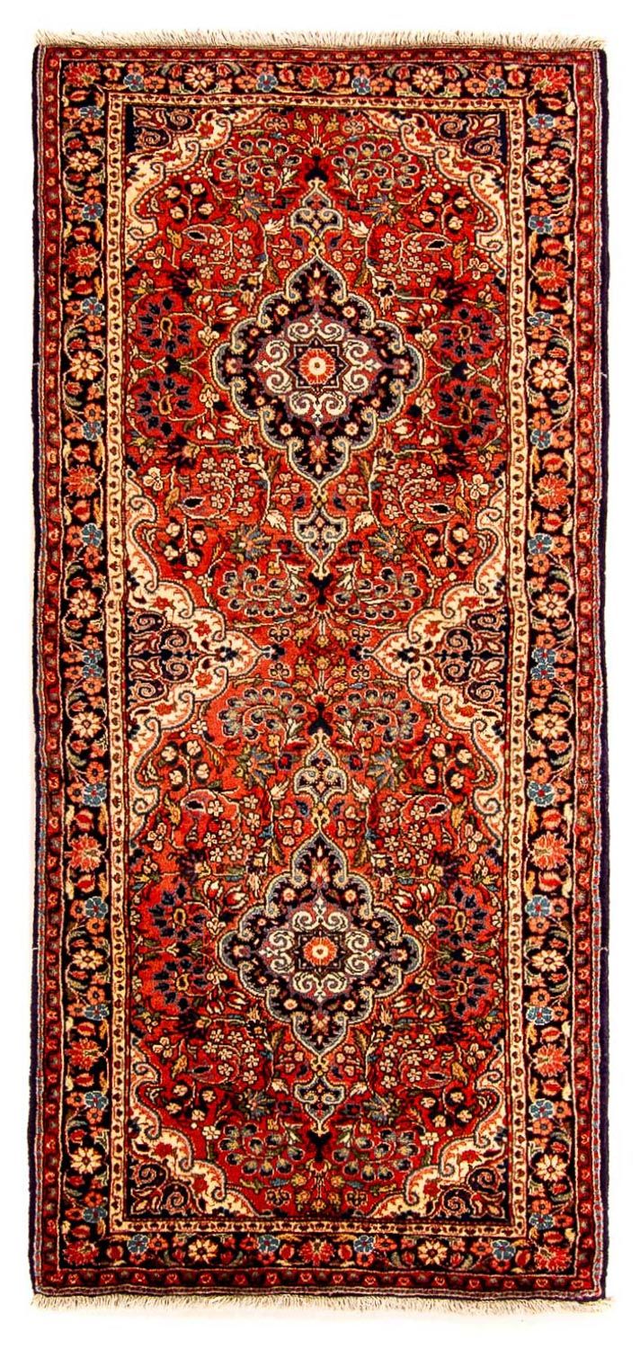 Runner Perser Rug - Bidjar - 207 x 77 cm - light red