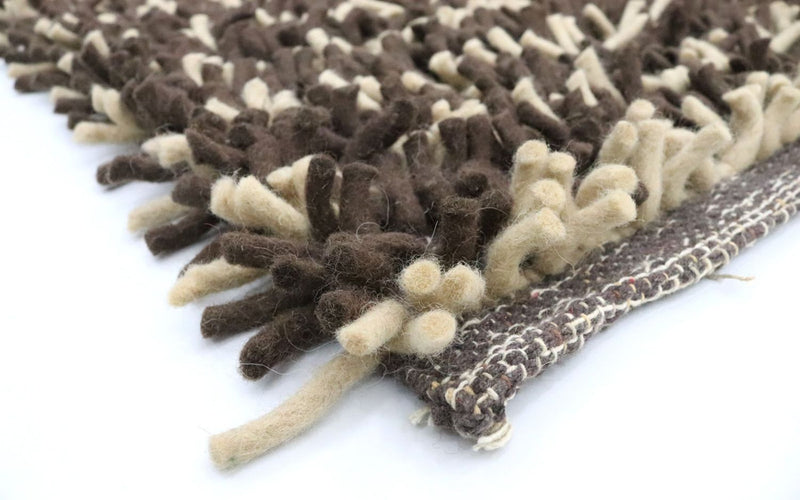 High-Pile Rug - 198 x 129 cm - multicolored