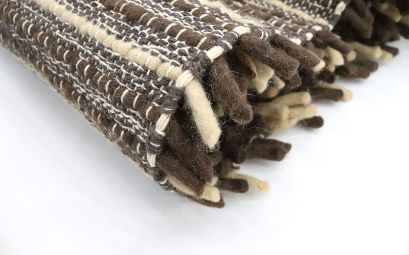 High-Pile Rug - 198 x 129 cm - multicolored