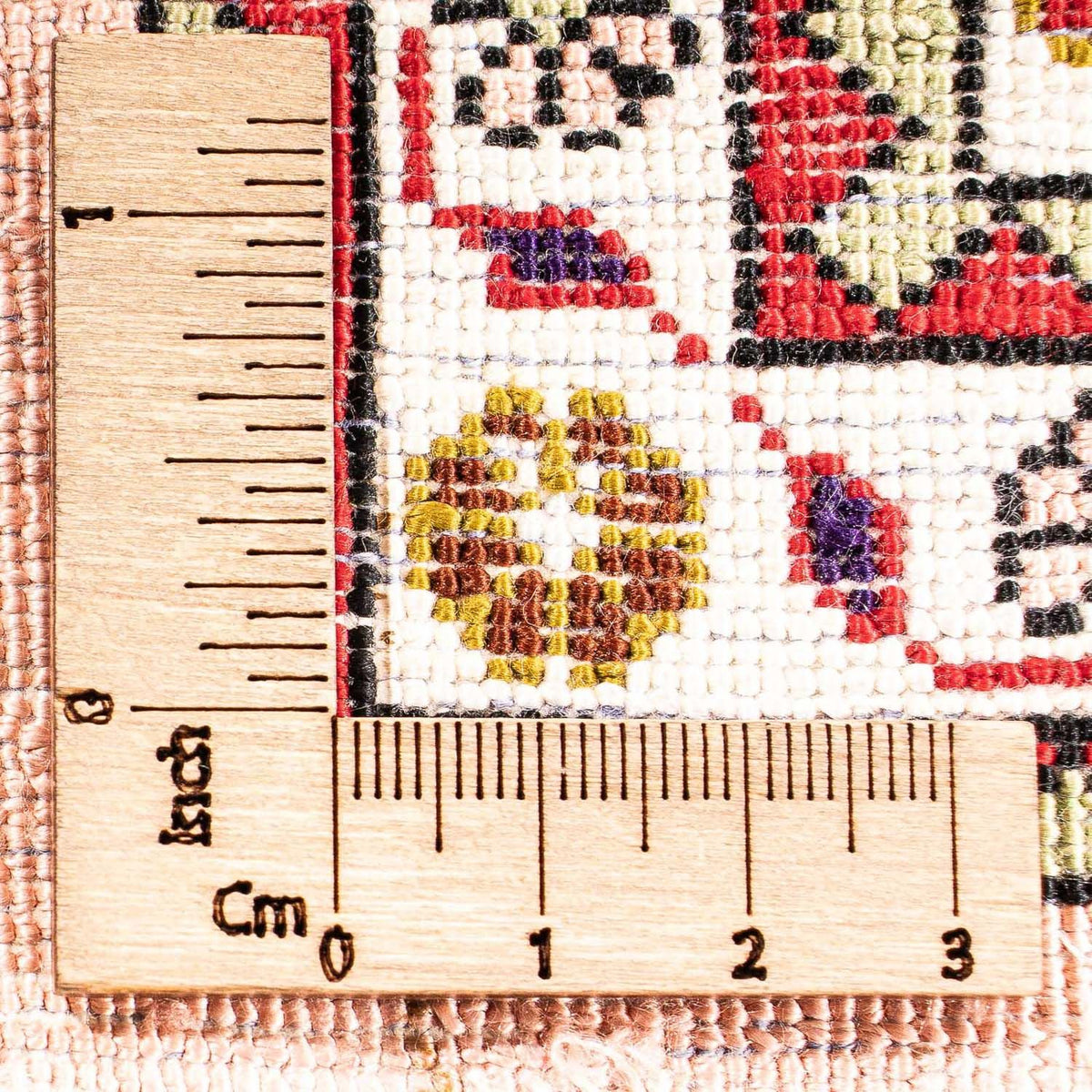 Silk Rug - Ghom Silk - Premium - 80 x 59 cm - beige