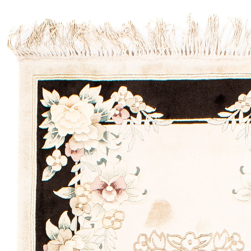 Silk Rug - Chinese Silk - 138 x 69 cm - beige