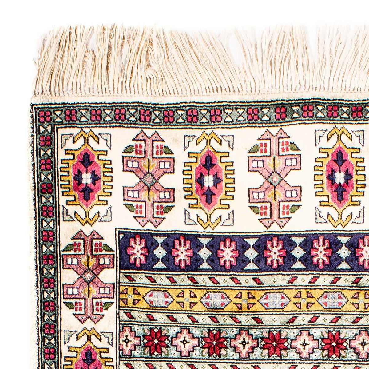 Runner Silk Rug - Kayseri - 156 x 76 cm - multicolored