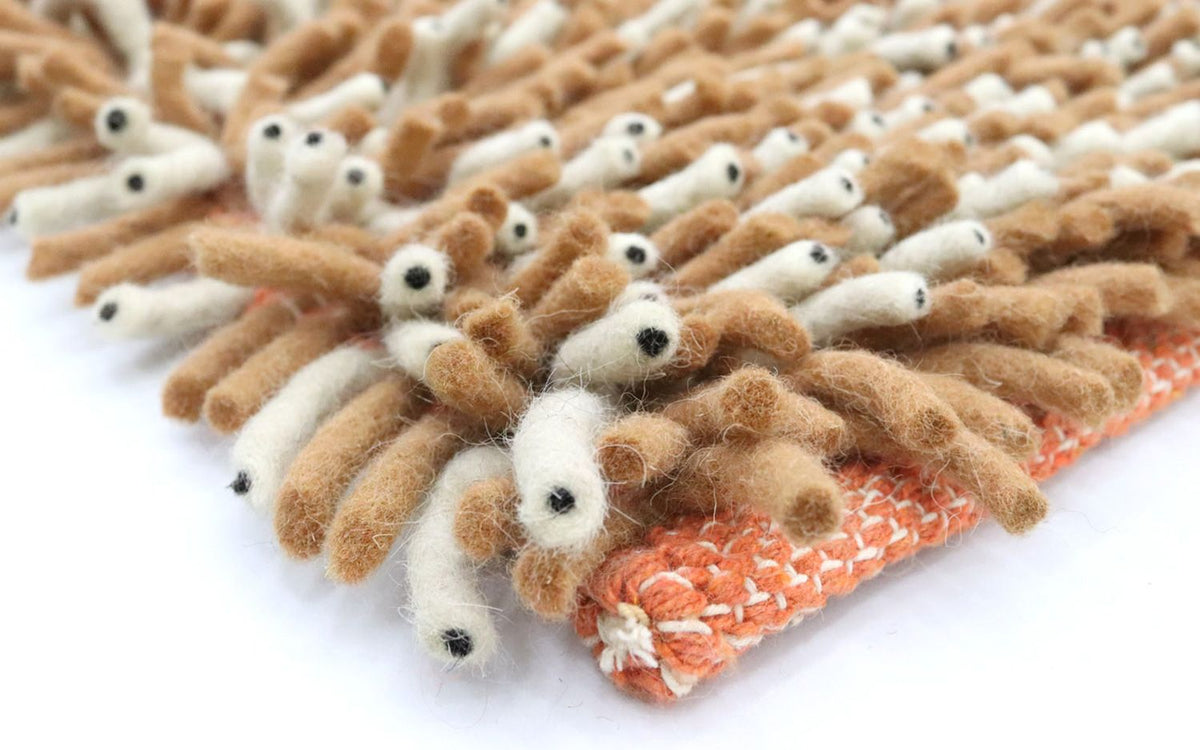 Runner High-Pile Rug - 188 x 101 cm - multicolored