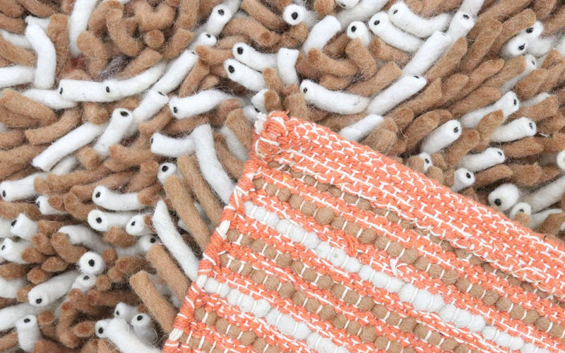 Runner High-Pile Rug - 188 x 101 cm - multicolored