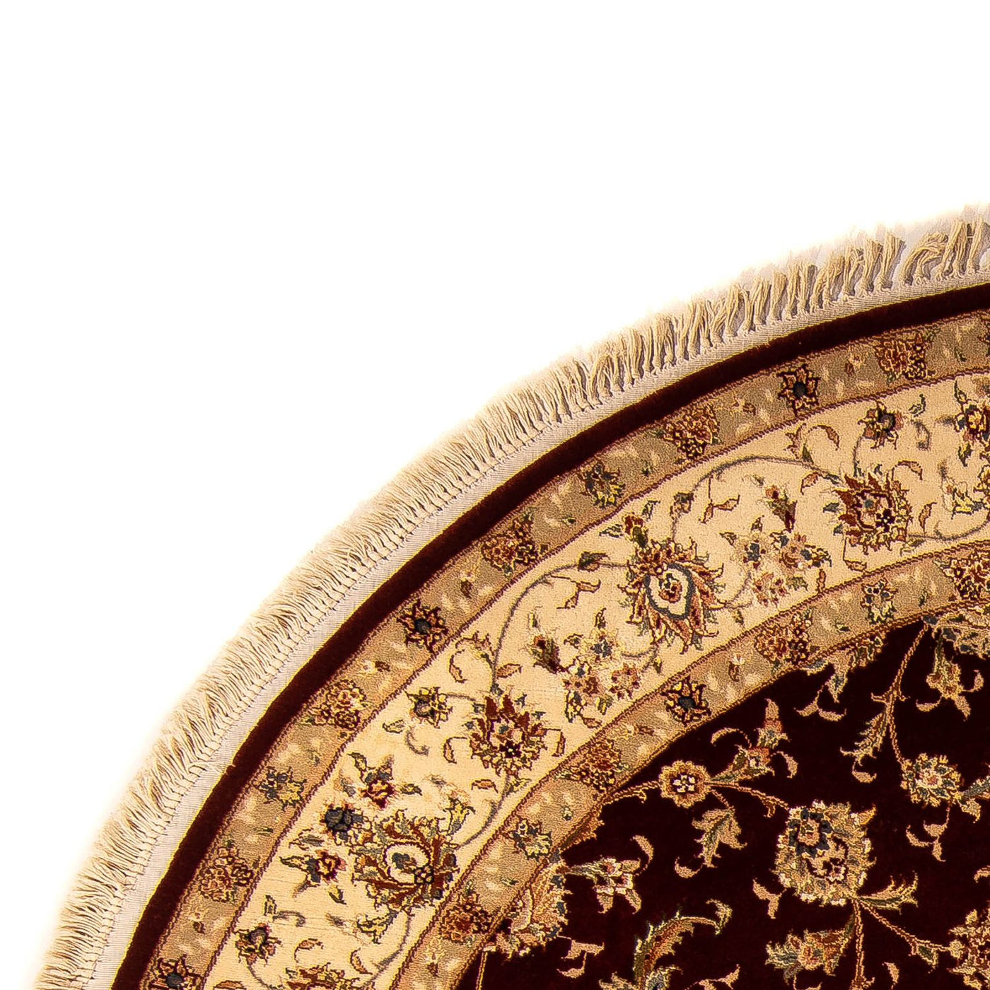 Tabriz - 40 Raj Rug 204x204cm - Persian Rugs